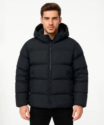 کاپشن کلاه دار مردانه جوتی جینز مدل 53522100