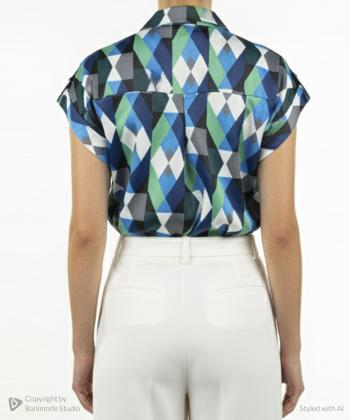 تاپ طرحدار زنانه ریسانی مدل 12743