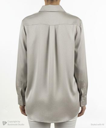 شومیز آستین بلند زنانه ریسانی مدل 2412