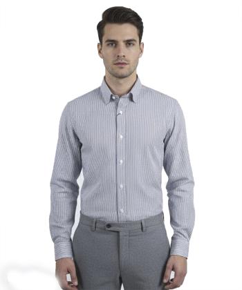 پیراهن آستین بلند مردانه زاگرس مدل 10300550