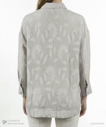 شومیز آستین بلند زنانه ریسانی مدل 2480