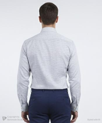 پیراهن آستین بلند مردانه پیرکاردین مدل 9904315