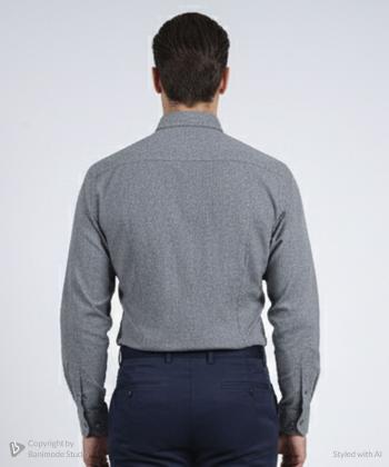 پیراهن آستین بلند مردانه پيركاردين مدل 9904318