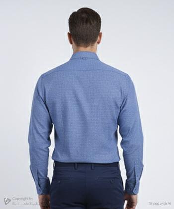 پیراهن آستین بلند مردانه زاگرس مدل 10300159