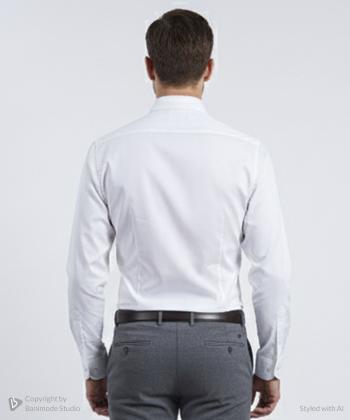 پيراهن آستين بلند مردانه سرا آلبا كد 878