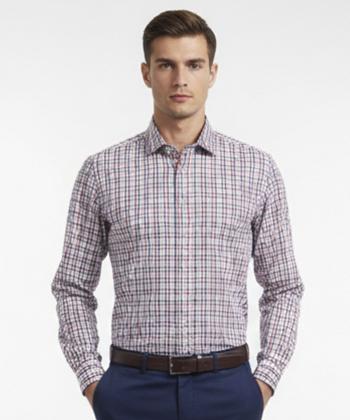 پیراهن آستین بلند مردانه سرا آلبا مدل 986