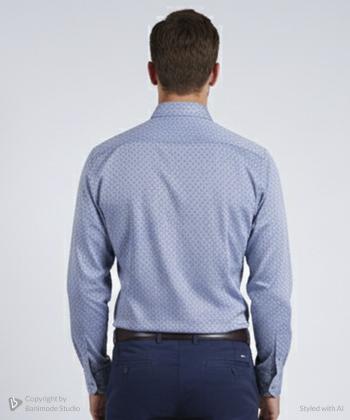 پيراهن آستين بلند مردانه سرا آلبا كد 875