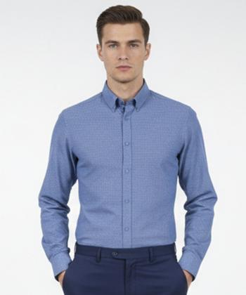 پيراهن آستين بلند مردانه سرا آلبا كد 885