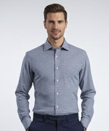 پيراهن آستين بلند مردانه سرا آلبا كد 887