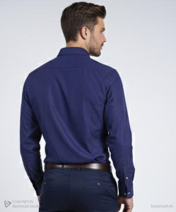 پيراهن آستين بلند مردانه سرا آلبا كد 897