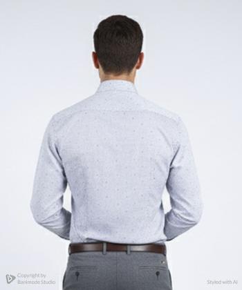 پیراهن آستین بلند مردانه سرا آلبا مدل 888
