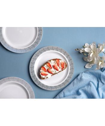 بشقاب چندبارمصرف طرح دياموند هانيمان سري پيكنيك پرايم