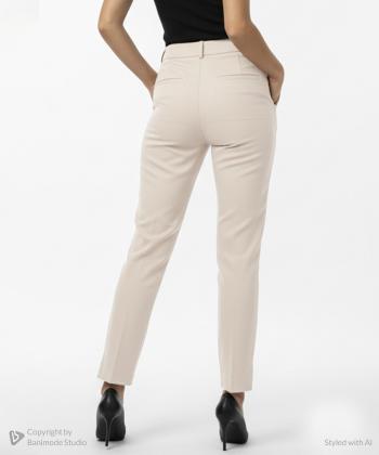 شلوار پارچه ای زنانه ریسانی مدل 6172