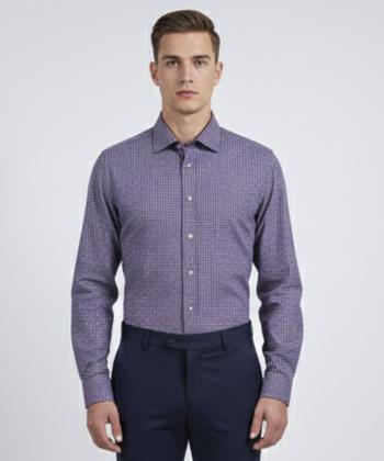 پيراهن آستين بلند مردانه سرا آلبا كد 836