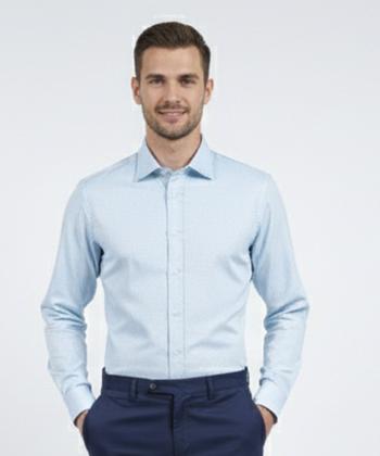 پيراهن آستين بلند مردانه سرا آلبا كد 892