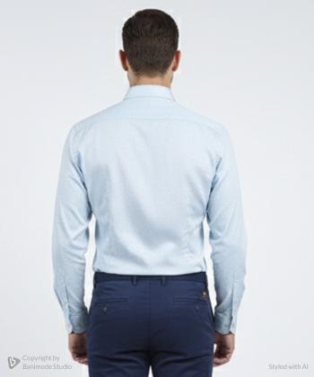 پيراهن آستين بلند مردانه سرا آلبا كد 892