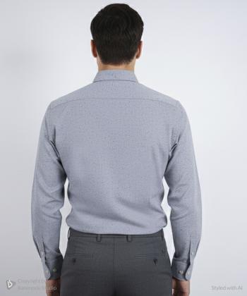 پيراهن آستين بلند مردانه سرا آلبا كد 830