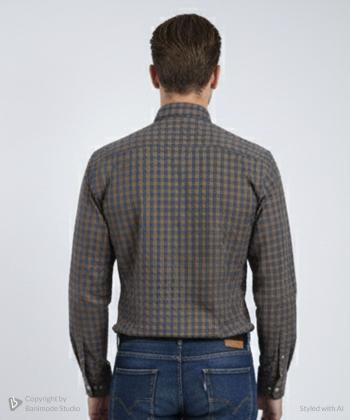 پيراهن آستين بلند مردانه سرا آلبا كد 984