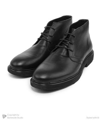 نیم بوت چرم مردانه ال آر سي مدل 3084