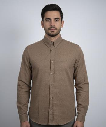 پیراهن آستین بلند مردانه فریولی مدل 11124