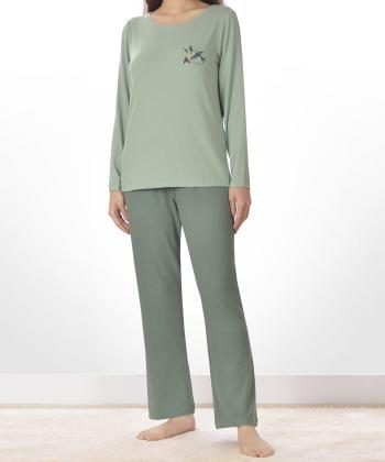 ست تیشرت و شلوار راحتی زنانه ناربن مدل WS3973