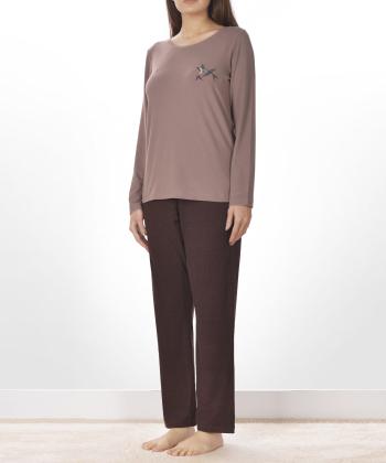 ست تیشرت و شلوار راحتی زنانه ناربن مدل WS3973