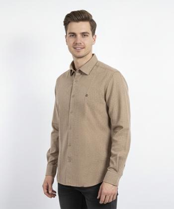 پیراهن آستین بلند مردانه ال آر سی مدل 165423