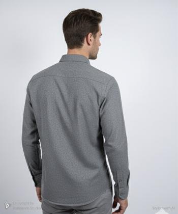 پیراهن آستین بلند مردانه ال آر سی مدل 165423