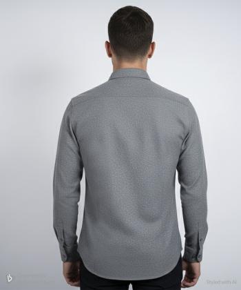 پیراهن آستین بلند مردانه ال آر سی مدل 165423