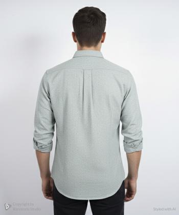 پیراهن آستین بلند مردانه ال آر سی مدل 165423