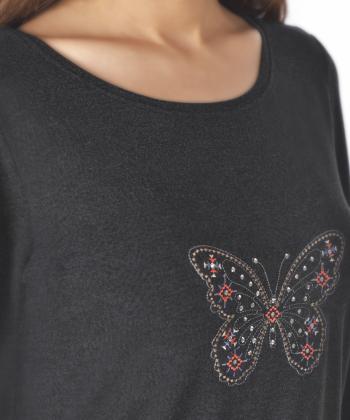 ست بلوز آستين بلند و شلوار زنانه ناربن كد WS3974