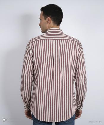 پیراهن آستین بلند مردانه فریولی مدل 11122