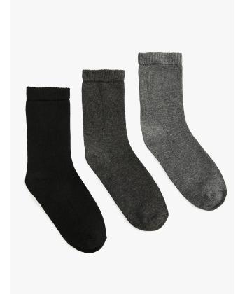 جوراب ساق بلند زنانه كوتون كد 6WAK80553AA