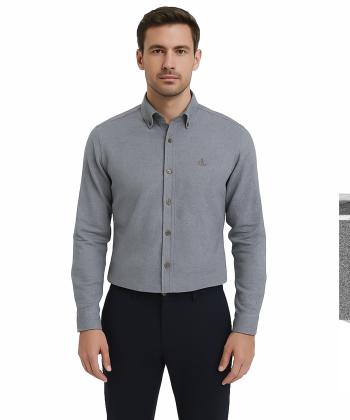 پیراهن آستین بلند مردانه ال آر سی مدل 165603