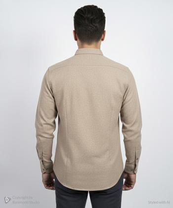 پیراهن آستین بلند مردانه ال آر سی مدل 165423