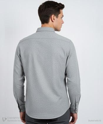 پیراهن آستین بلند مردانه ال آر سی مدل 165423