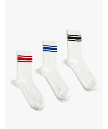 جوراب ساق بلند مردانه كوتون كد 6WAM80038AA