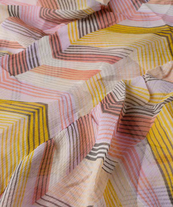 بلوز حریر زنانه ورو مدا Vero Moda مدل Zig Zag