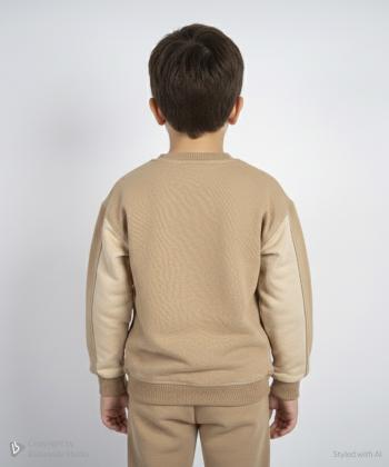 تیشرت آستین بلند پسرانه مندوست مدل 16305