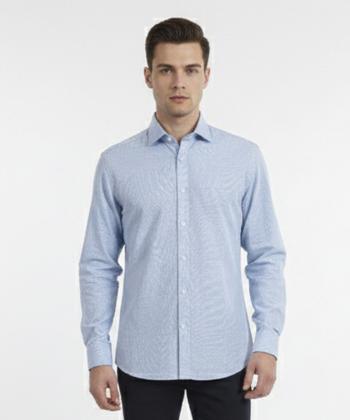 پیراهن آستین بلند مردانه فریولی مدل 11109