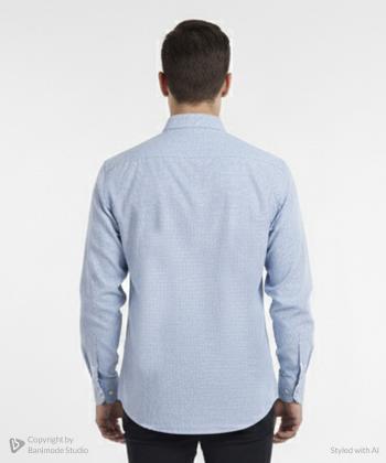 پیراهن آستین بلند مردانه فریولی مدل 11109