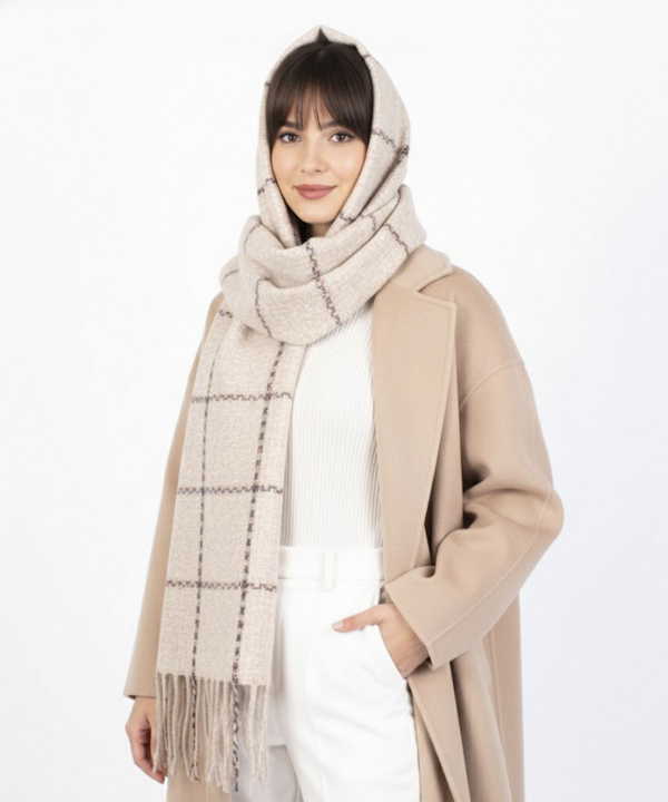 شال موهر زنانه نوولاشال كد 55304