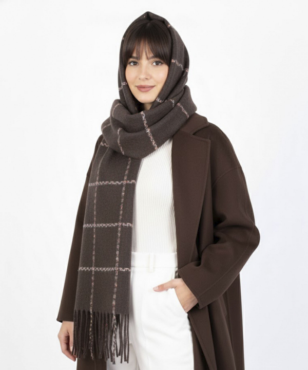 شال موهر زنانه نوولاشال كد 55304