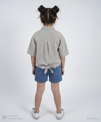 شوميز دخترانه مرينو كد 1810