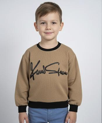 تيشرت آستين بلند پسرانه مندوست كد 17202