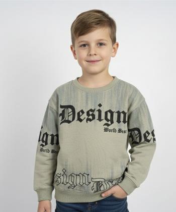 تيشرت آستين بلند پسرانه مندوست كد 16306