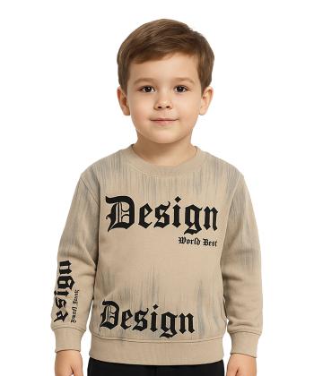 تيشرت آستين بلند پسرانه مندوست كد 16306