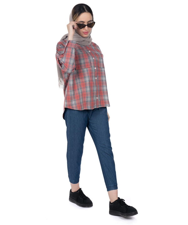 شلوار طرح جین زنانه آر ان اس RNS کد 104098