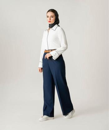 شومیز آستین بلند زنانه تولیکا مدل 32955