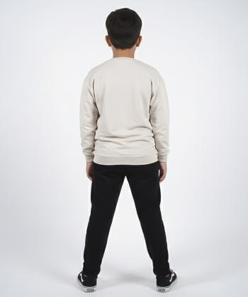 سویشرت و شلوار نخ پنبه پسرانه مندوست مدل 10750